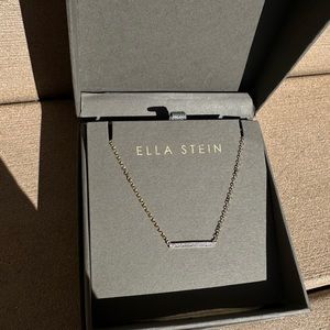 Gold Plated Necklace With Diamonds